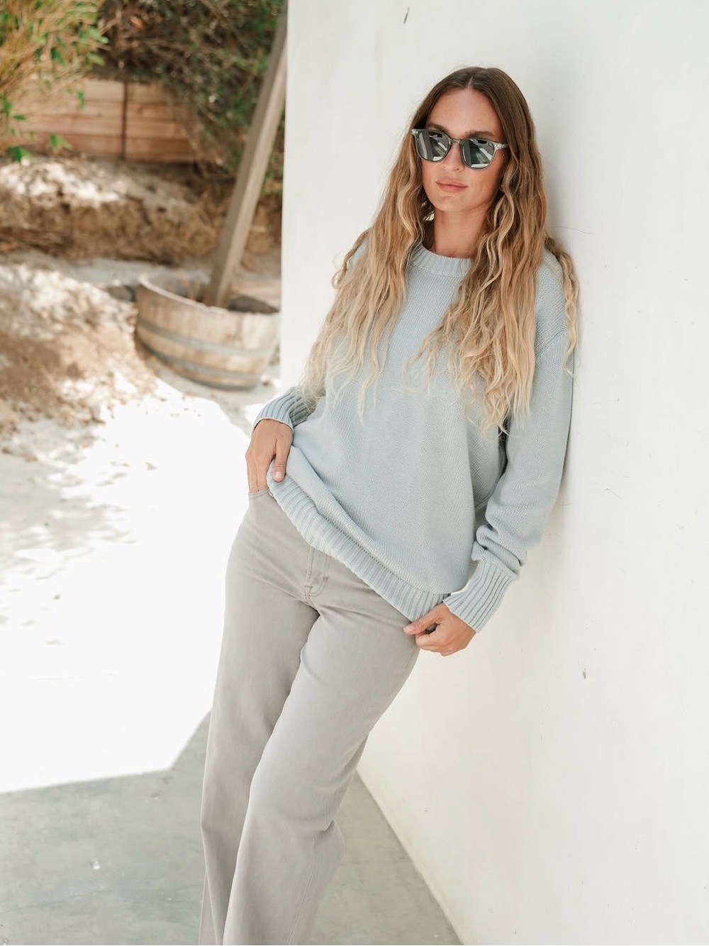 Carly Jean Ryan Sweater - Sage
